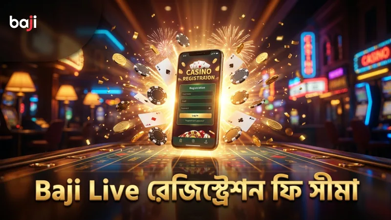 Baji Live রেজিস্ট্রেশনে ফি এবং সীমা স্পষ্ট রাখা হয়েছে