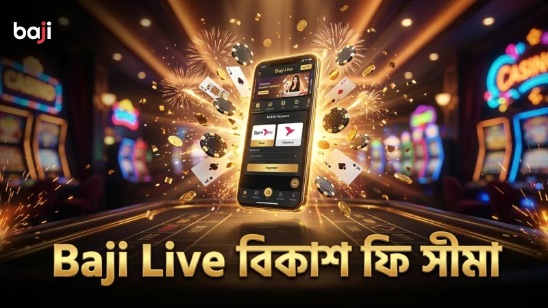 Baji Live উইথড্রয়ালে বিকাশ ফি এবং সীমা সম্পর্কিত তথ্য