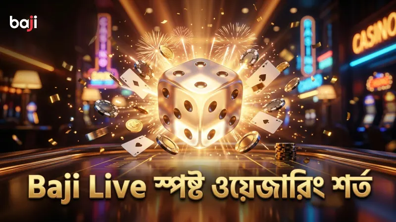 Baji Live প্রমোশনের ওয়েজারিং শর্ত স্পষ্ট ও স্বচ্ছ।