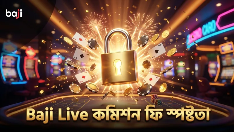 Baji Live এক্সচেঞ্জে কমিশন ও ফি গুলো স্পষ্টভাবে নির্ধারিত।
