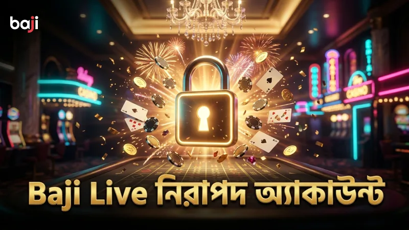 Baji Live নিরাপদ অ্যাকাউন্ট ভেরিফিকেশন নিশ্চিত করে খেলোয়াড়ের সুরক্ষা।