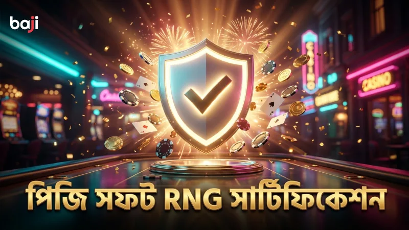 পিজি সফটের RNG সার্টিফিকেশন গেমের ন্যায্যতা নিশ্চিত করে।