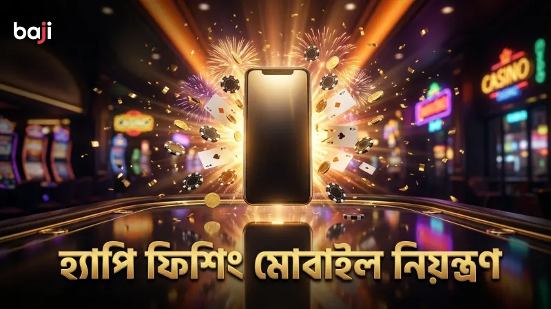 হ্যাপি ফিশিং মোবাইল ইন্টারফেস সহজে বুঝুন