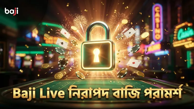 নিরাপদ বাজি ও দায়িত্বশীল গেমিং Baji Live প্ল্যাটফর্মে নিশ্চয়তা দেয়